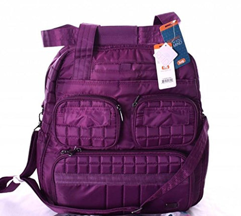 Lug Women'S Puddle Jumper Overnight/Gym Duffel Bag, Berry Purple, One Size