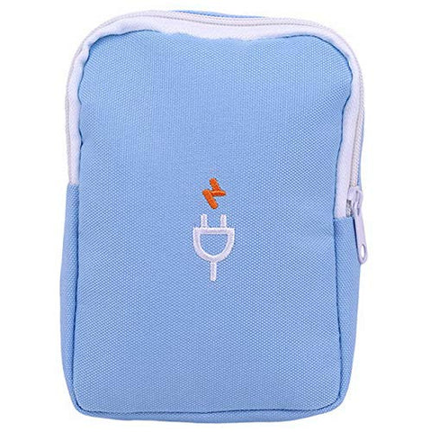 Mikash Colors Digital Bag Data Lines Power Bank Package Portable Travel Pouch Case S | Model