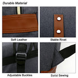 Unisex Professional Slim Business Laptop Backpack, Feskin Fashion Casual Durable Travel Rucksack