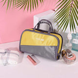 AutumnFall Travel Makeup Train Case Makeup Cosmetic Case Organizer Portable Artist Storage Bag