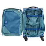 Atlantic Ultra Lite 4 | 21, 24, And 28-Inch Expandable Spinners, Travel Pillow (Watercolor Blue)