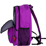 Ed Heck 17-Inch Backpack (Skull Purple)