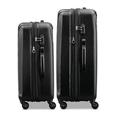 Samsonite Pulse Dlx Lightweight 2 Piece Hardside Set (20"/28"), Black, Exclusive To Amazon