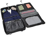 London Fog Knightsbridge 44" Wheeled Garment Bag, Black