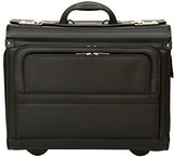 Wheeled Pilot Case Rolling 17.3" Laptop Roller Bag Briefcase Hand Luggage Flight Cabin