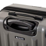 Mia Toro Italy Ruota Hardside Spinner Carry-on, Blue