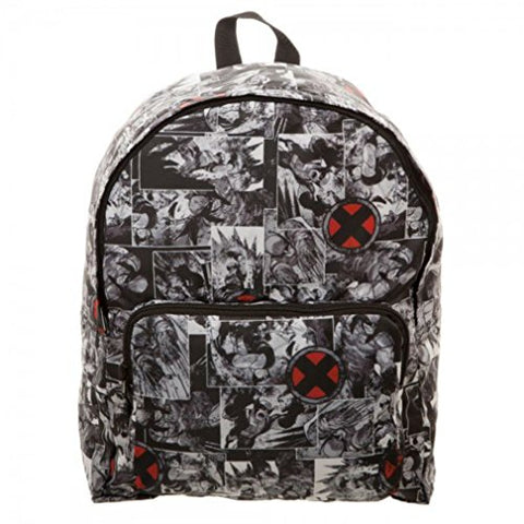 Official Marvel X-Men Wolverine Packable Backpack - Folds Into It'S Own Pouch!