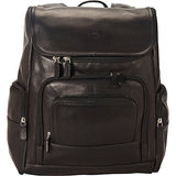 Mancini Leather Goods Columbian 15.6" Laptop Backpack with RFID Secure Pocket