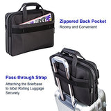 Laptop Bag 15.6 Inch,Water Resistant Briefcase, 15Inch Expandable Messenger Shoulder Bag With