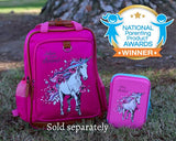 Unicorn Backpack for Girls 15" | Durable and Functional School Kids Book Bag, Perfect Bag for Kindergarten or Elementary