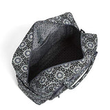 Vera Bradley Iconic Grand Weekender Travel Bag, Signature Cotton, Charcoal Medallion, One Size