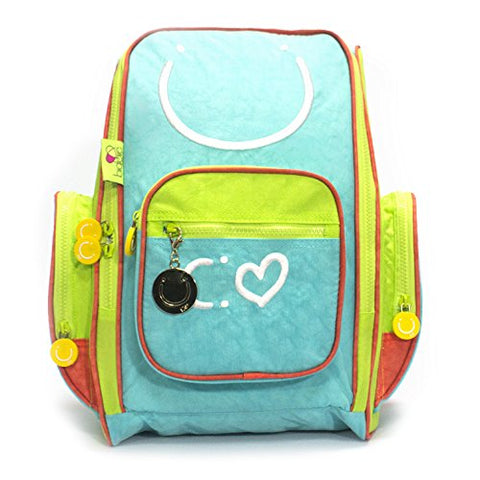 Biglove Small Kids Backpack, Happiness, Multi-Colored