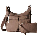 Baggallini Everywhere Travel Crossbody Bag, Mocha, One Size