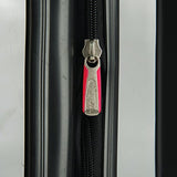 Delsey Luggage Passenger Lite Large Checked Luggage Spinner Suitcase, Black