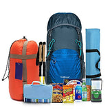 G4Free Large 40L Lightweight Water Resistant Travel Backpack/Foldable & Packable Hiking