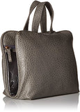 Buffalo David Bitton Men'S Pebble Grain Carry-All Weekender With Pull-Out Double Zip Clear Pouch,
