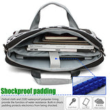 Coolbell 17.3 Inch Nylon Laptop Bag Shoulder Bag With Strap Multicompartment Messenger Hand Bag