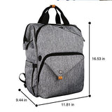 Hap Tim Laptop Backpack 15.6/14/13.3 Inch Laptop Bag Travel Backpack for Women/Men Waterproof