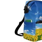 Colourlife Sunflower In The Field Stylish Casual Shoulder Backpacks Laptop School Bags Travel