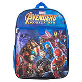 Marvel Avengers Backpack Combo Set - Marvel Avengers 5 Piece Backpack School Set (Navy/Black)