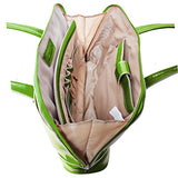 McKlein, W Series, Avon, Top Grain Cowhide Leather, 15" Leather Ladies' Laptop Briefcase, Green (96651)