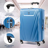 Travelpro Expandable Checked-Medium, Azure Blue