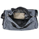 Sports Gym Bag With Shoes Compartment Travel Duffel Bag For Men And Women