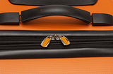 Rockland Luggage 20 Inch 28 Inch 2 Piece Expandable Spinner Set Plus, Orange, One Size