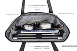 Utotebag Women 15.6 Inch Laptop Tote Bag Notebook Shoulder Bag Lightweight Multi-Pocket Nylon