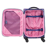 Atlantic Ultra Lite Softsides Carry-on Exp. Spinner, Lulu Navy