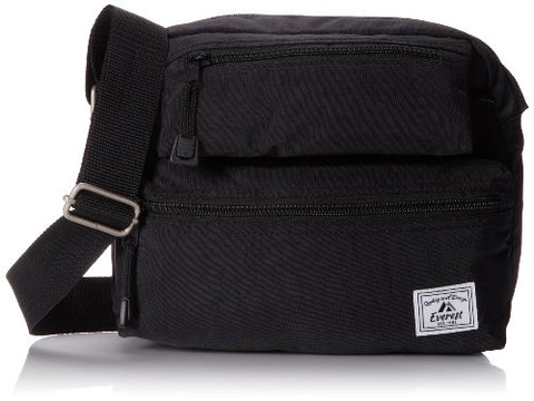 Everest Cross Body Bag, Black, One Size