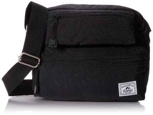 Everest Cross Body Bag, Black, One Size