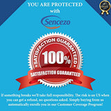 Sencezo Inflatable Travel Pillow Sleep Aid - with Eye Mask, Earplugs, & Carry Pouch - Airplane Pillow for Long-Haul Flights & Road Trips - Fast Inflate / Deflate, Compact, & Fully Supportive Accessories