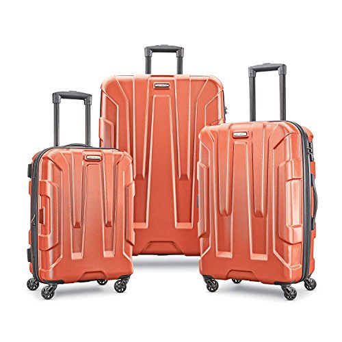 Samsonite Centric 3Pc Hardside (20/24/28) Luggage Set, Burnt Orange