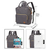 Veegul Stylish Doctor Style Multipurpose Travel Backpack Casual Backpack for Men Women Single Pocket Grey