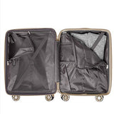 Gabbiano Macan Collection 3 Piece Hardside (Champagne)