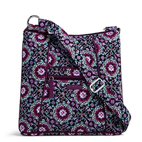 Vera Bradley Hipster, Signature Cotton, Lilac Medallion