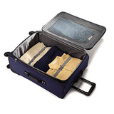 American Tourister Luggage Pop Extra Spinner - 4 Piece Set (4PC Set, Navy)