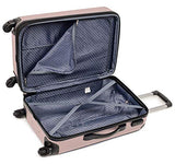 Travelcross Milano Luggage Expandable Lightweight Spinner Set - Champagne, 2 Piece (20''/ 28'')