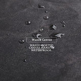 Vintage Canvas Rucksack Commuter Backpack Waxed Canvas & Leather Laptop Backpack Work-to-weekend