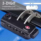 3 Piece Set Luggage Spinner Hardshell Lightweight Durable Suitcase TSA Lock, Women Men Teens Home Outdoor School Travel Carry on Luggage Sets, 20/24/28 inch Deep Blue