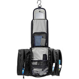 eBags Pack-it-Flat Large Hanging Toiletry Bag and Kit - (Black)