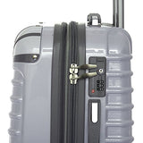 Gabbiano Vintage Collection 3 Piece Spinner Luggage Set (White)