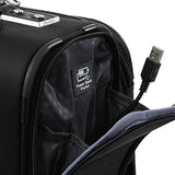 Travelpro Luggage Platinum Elite 22" Carry-On Expandable Rollaboard With Usb Port, Vintage Grey