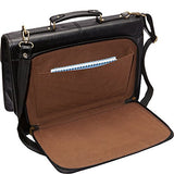 AmeriLeather Jefferson Executive Briefcase (Black)