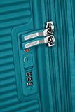 American Tourister Soundbox - Spinner Medium Expandable Suitcase, 67 cm, 81 liters, Green (Jade Green)