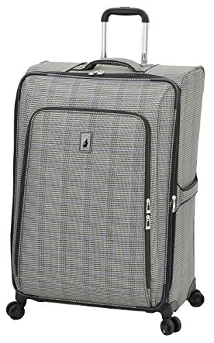 London Fog Knightsbridge II 29" Expandable Spinner, Grey Sapphire Plaid