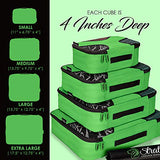 Stratton Travel Organizers Packing Cubes - Multifunctional Luggage Storage - Versatile Sorting &