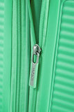 American Tourister - Soundbox Spinner Expandable, 55cm, 35,5/41 L - 2,6 KG, Green (Deep Mint)