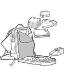 Burton Traverse Travel Pack Grey Heather NA